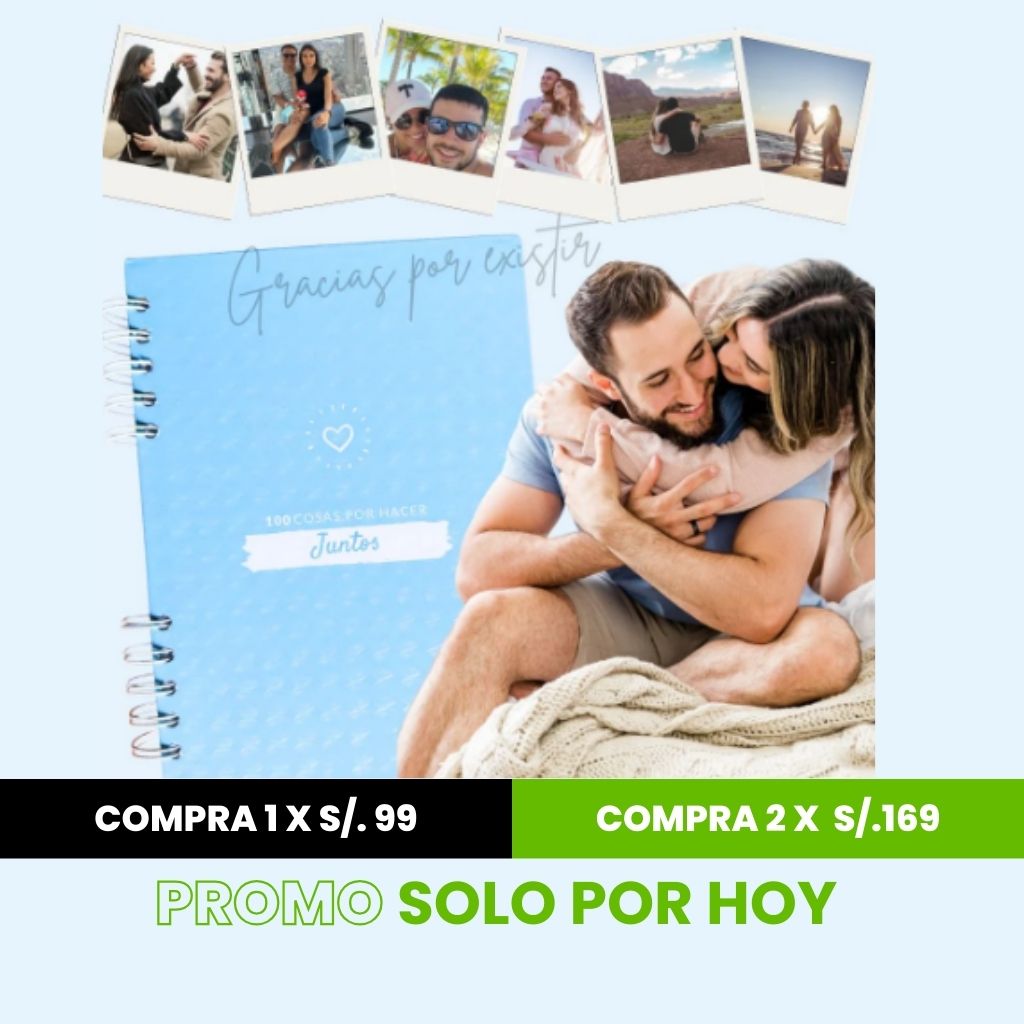 100 Cosas Por Hacer Juntos | Envío Gratis
