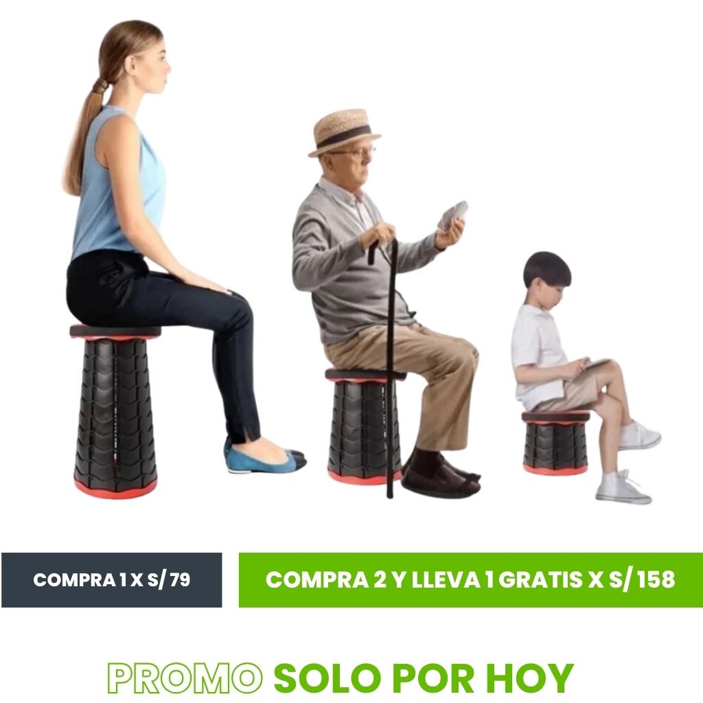 Silla Plegable Ortopedica/ENVÍO GRATIS