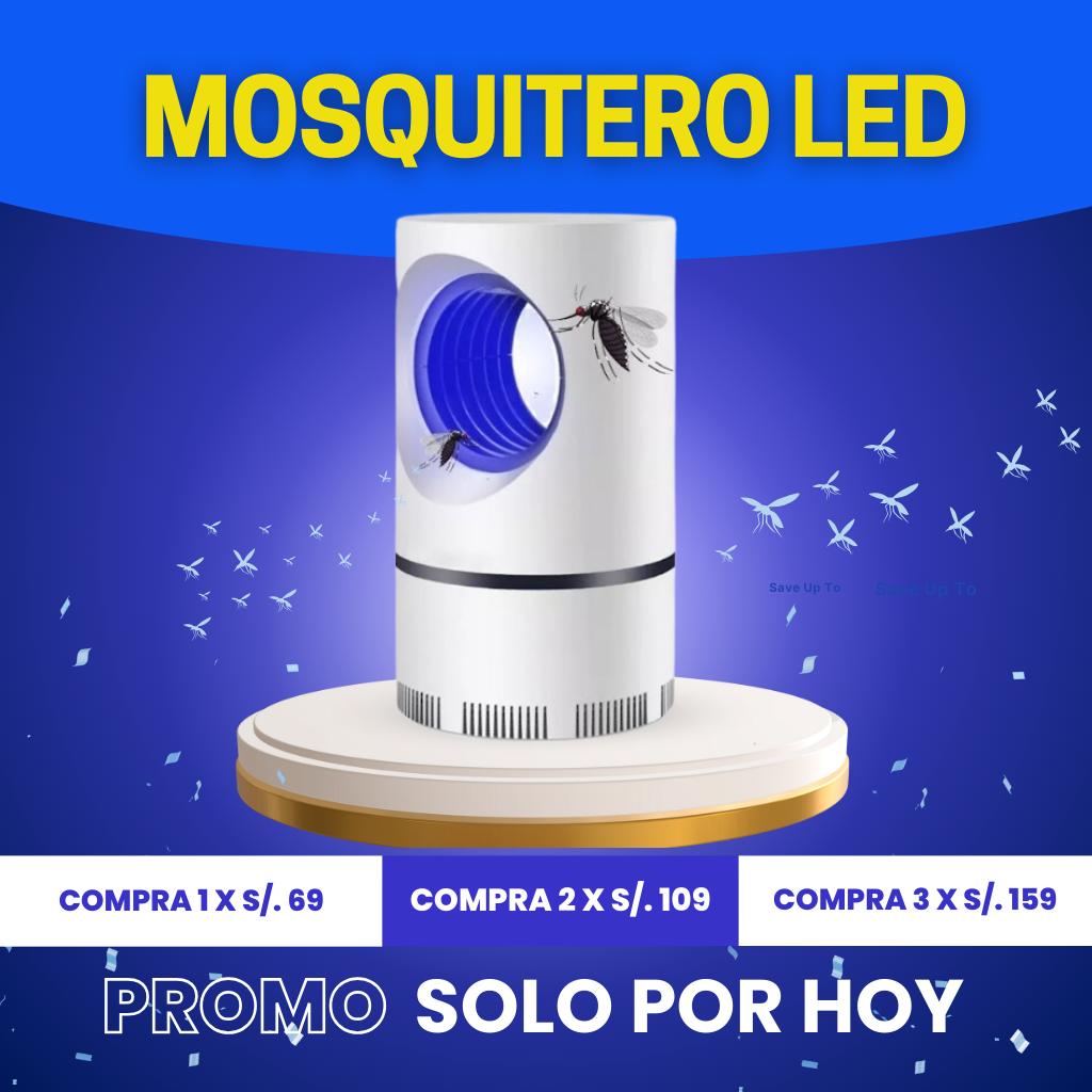 MOSQUITERO LED | ENVÍO GRATIS