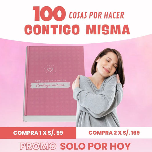 100 COSAS PARA HACER CONTIGO MISMA|ENVÍO GRATIS