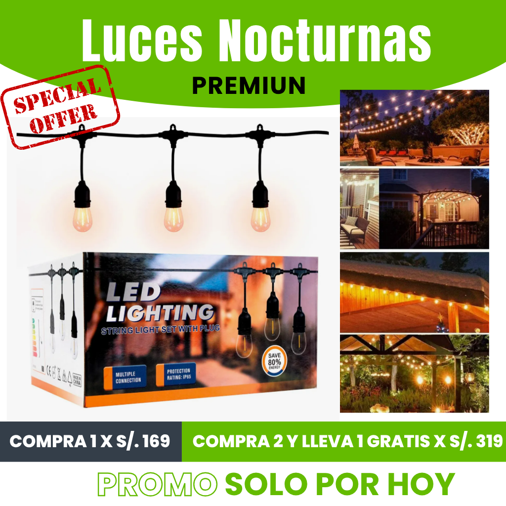 Guirnalda LED Premium I ENVÍO GRATIS