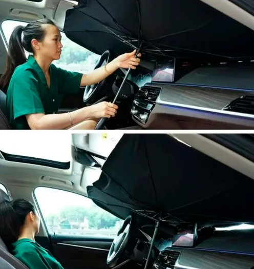KIT CAR (Porta asiento piloto + Protector Solar) | ENVÍO GRATIS