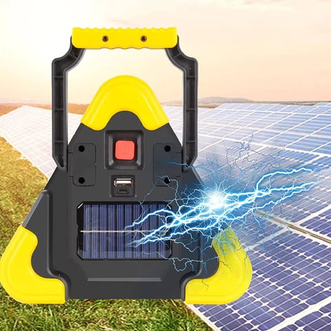 TRIANGLE DE SUPERVIVENCIA CON PANEL SOLAR 3 EN 1 | ENVÍO GRATIS