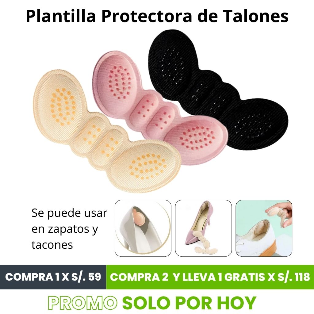 Plantilla Protectora de Talones| ENVÍO GRATIS