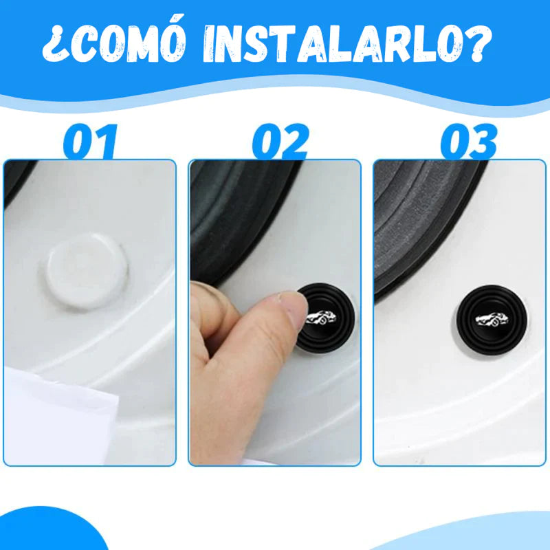 Adhesivo Amortiguador de Puerta para Auto| ENVÍO GRATIS