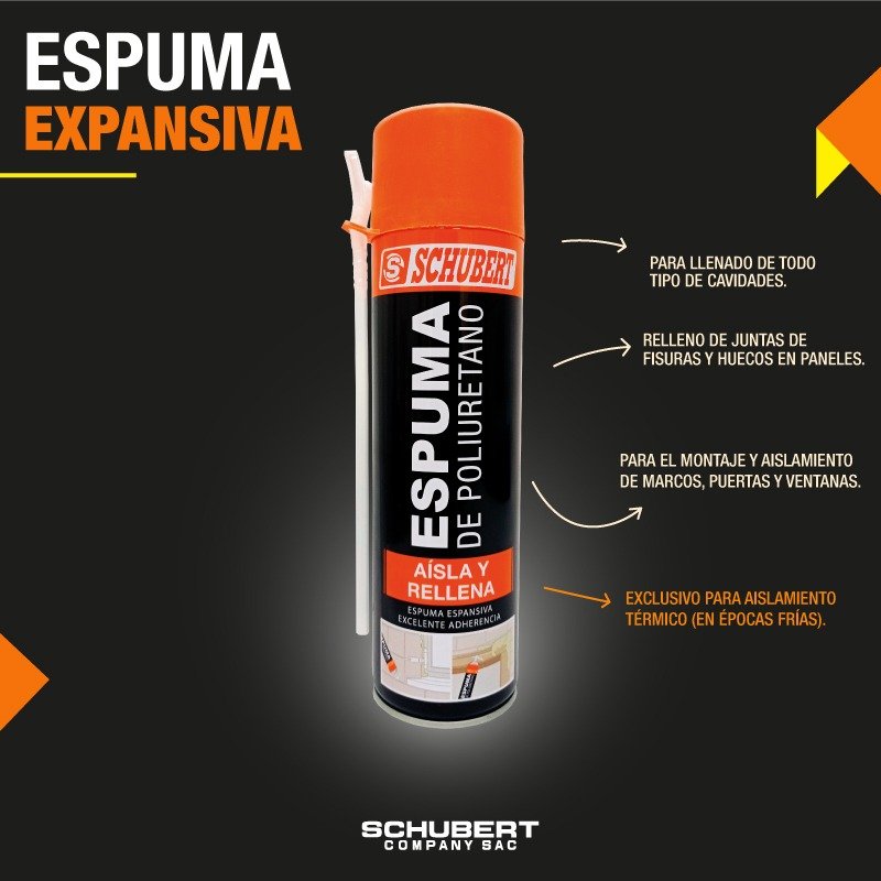 ESPUMA SELLADORA EXPANSIVA PARA GRIETAS | ENVÍO GRATIS