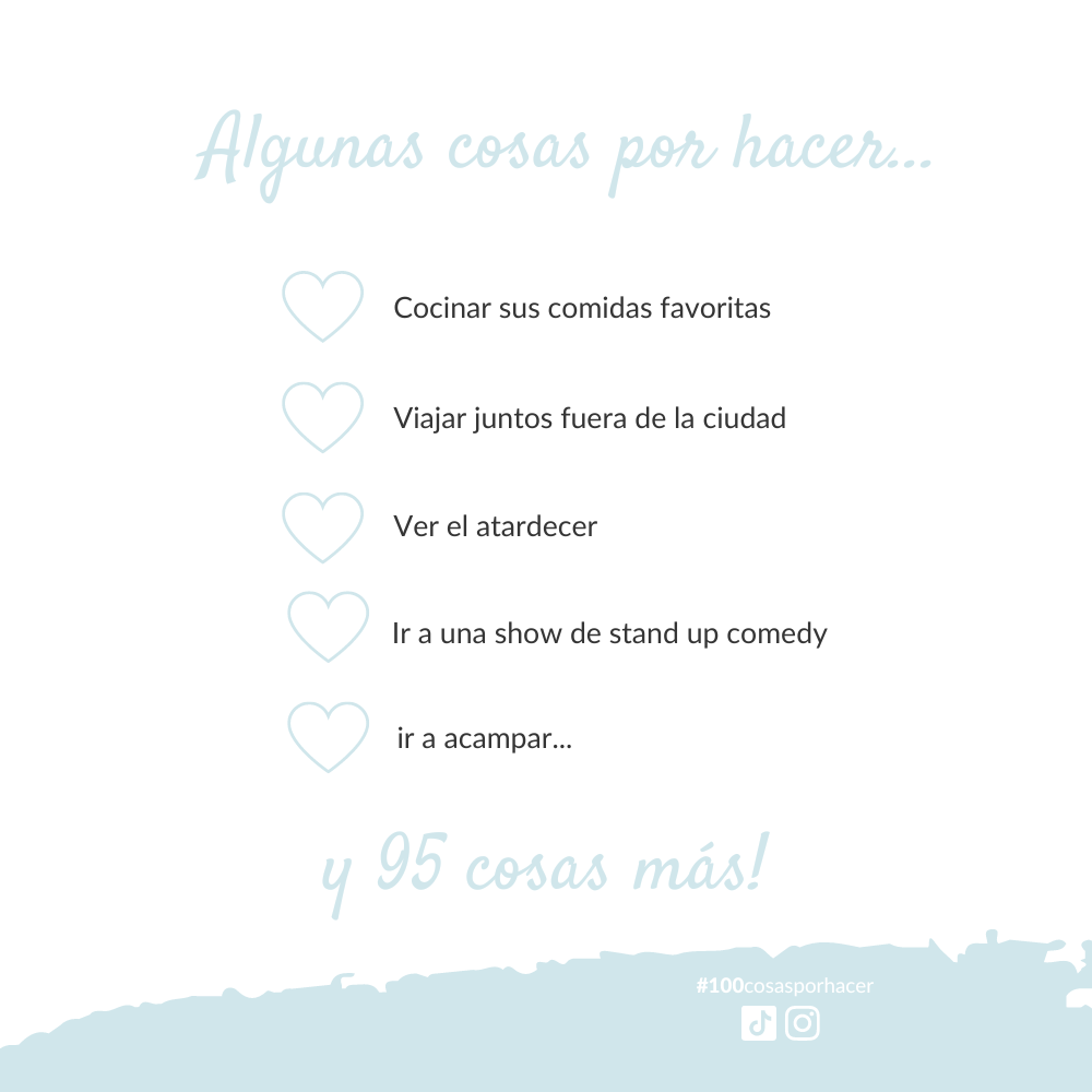 💌 100 cosas por hacer Juntos 2024 ® 🎁 | Envio Gratis en Peru