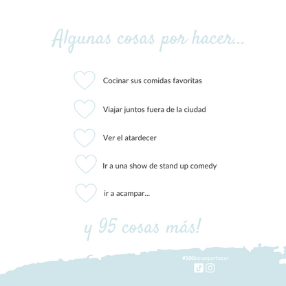 💌 100 cosas por hacer Juntos 2024 ® 🎁 | Envio Gratis en Peru