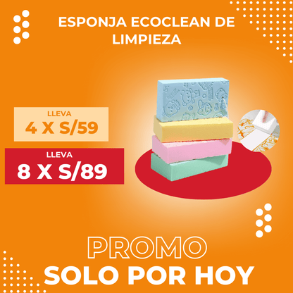 ESPONJA ECOCLEAN DE LIMPIEZA | ENVÍO GRATIS