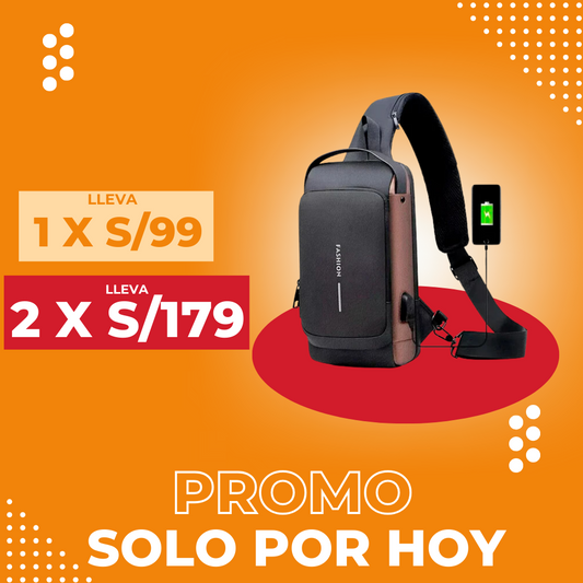 MOCHILA ANTIRROBO DE CALIDAD PREMIUM | ENVÍO GRATIS