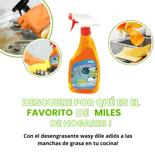 OFERTA LIQUIDO QUITA GRASA 500ML I ENVÍO GRATIS