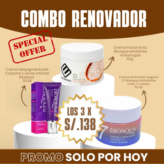 Combo Renovador  | Envío gratis