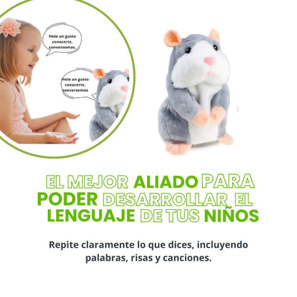 CUY HAMSTER PLOMO HABLADOR INTERACTIVO| ENVÍO GRATIS