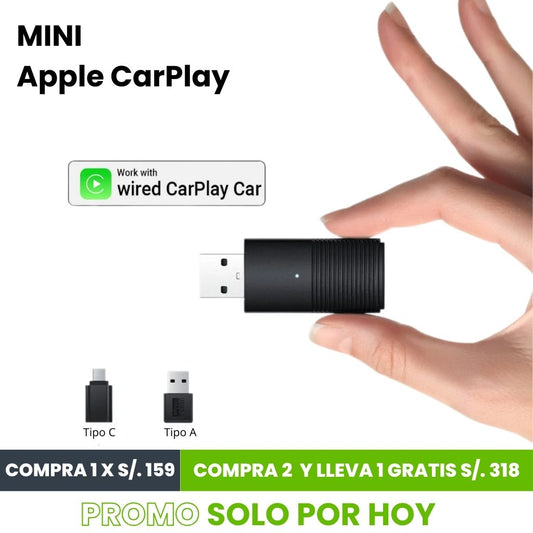 CarPlay Inalámbrico Premium | ENVÍO GRATIS