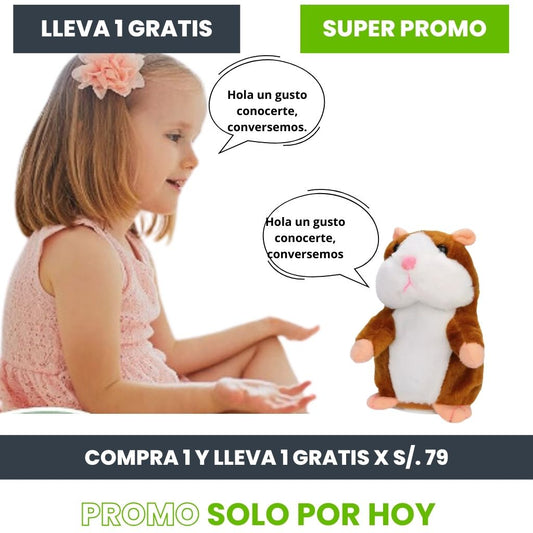 OFERTA 2X1 Cuy Hámster Divertido que Habla| ENVÍO GRATIS